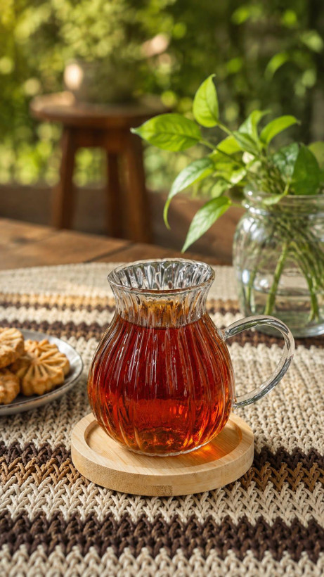 استکان ترک شیار دار
